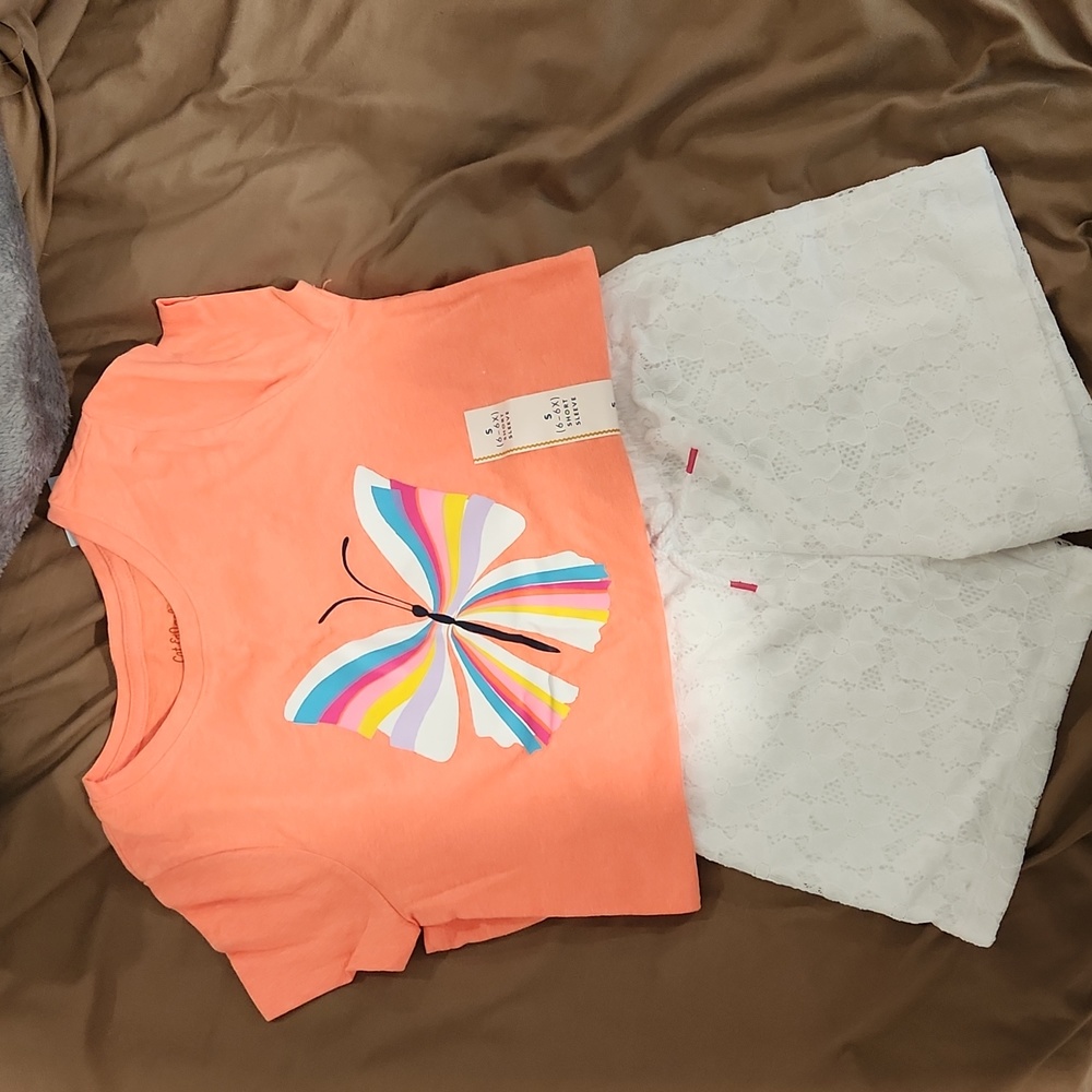 Cute girls size 6/6X outfit